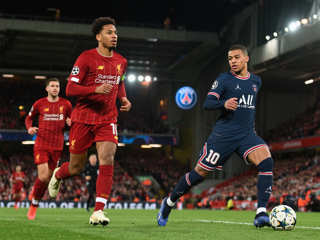 在欧洲足坛的巅峰舞台上，一场备受瞩目的对