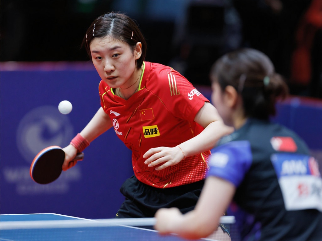 王曼昱作为中国乒乓球队的核心选手之一，以