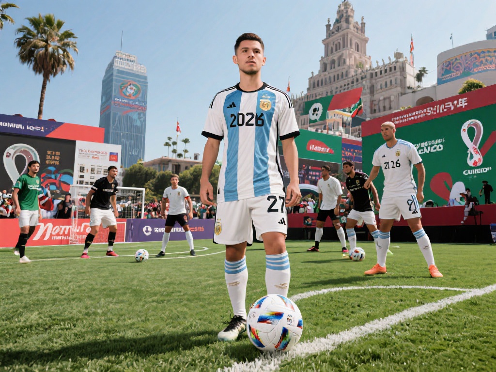 第26届国际足联世界杯倒计时一周年盛大开启 从今天起,品牌已经开始利用世界杯倒计时一